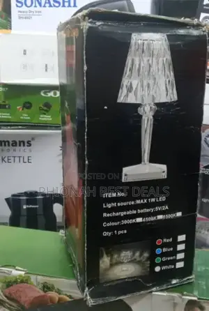 Crystal Table Lamp
