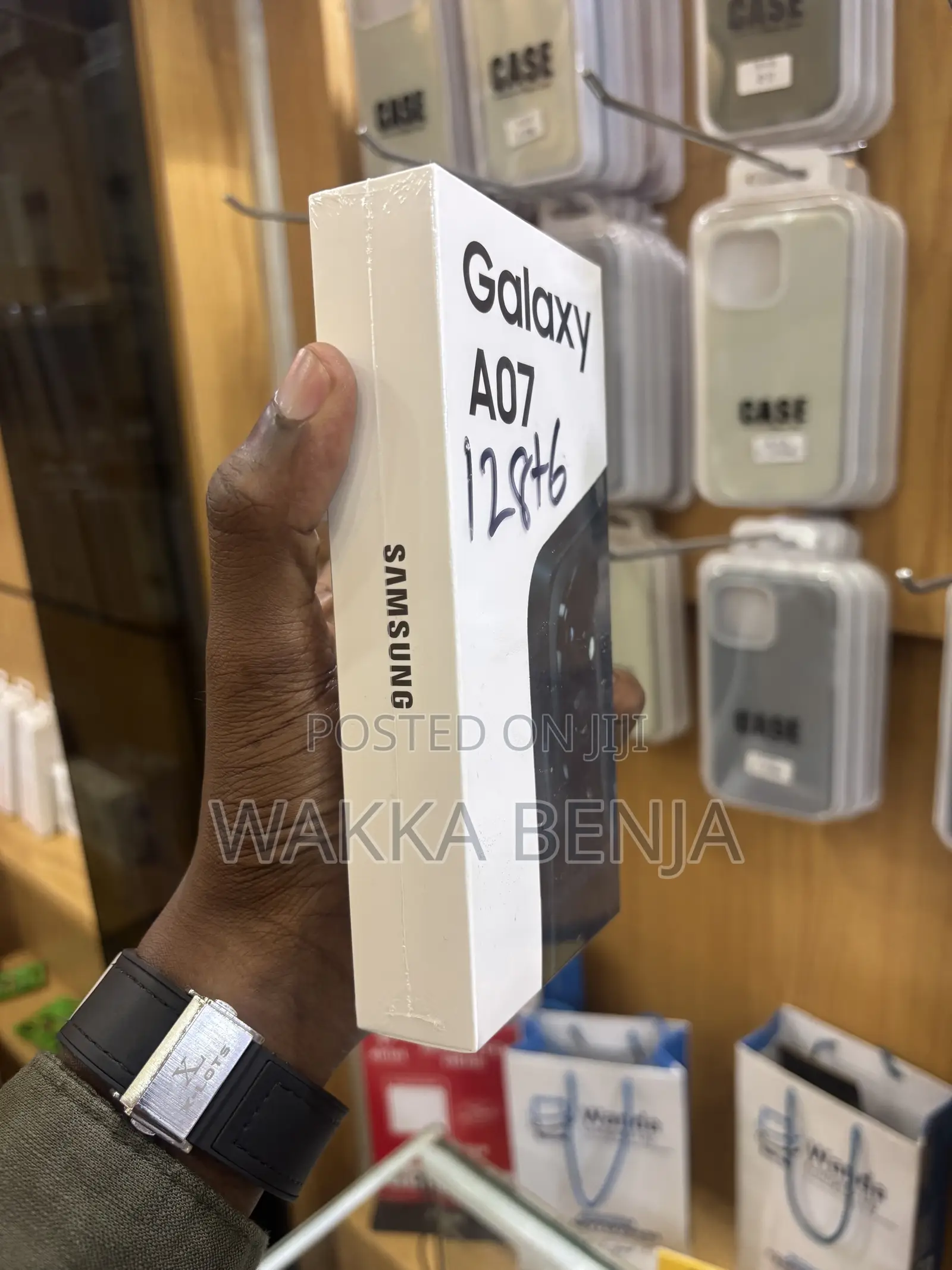 New Samsung Galaxy A07 128 GB Black