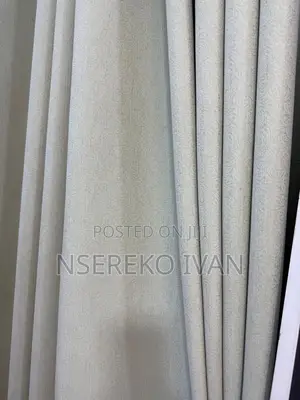 Plain Cream Curtains