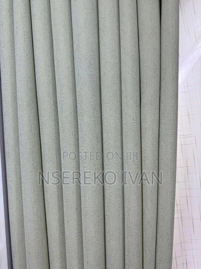 Plain Cream Curtains
