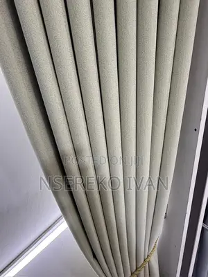 Plain Cream Curtains