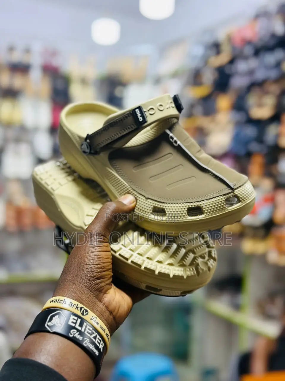 Men’S Green Crock