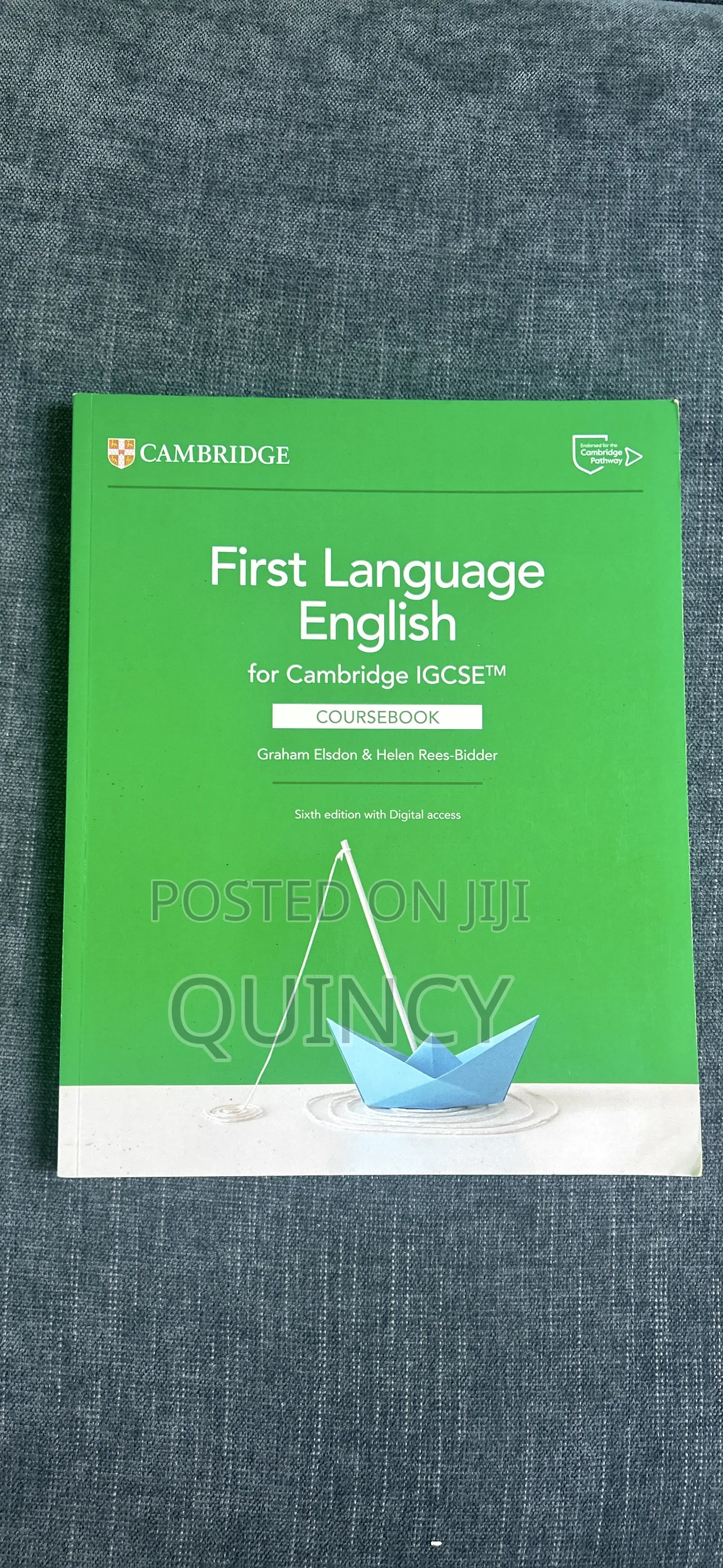 Cambridge Igcse First Language English Book