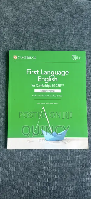 Cambridge Igcse First Language English Book