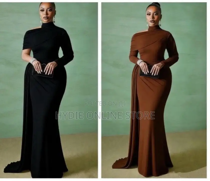 One Arm Stylist Long Dress