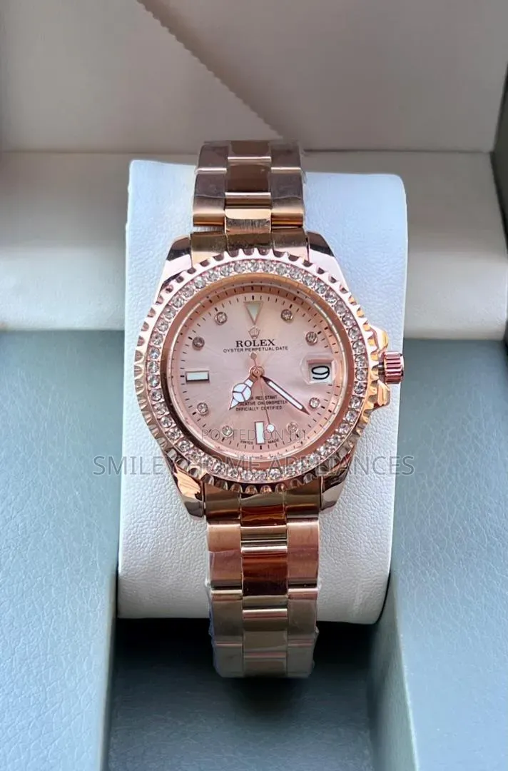Brand New Rolex Gold Women's Original Wrist Analog Time Piece