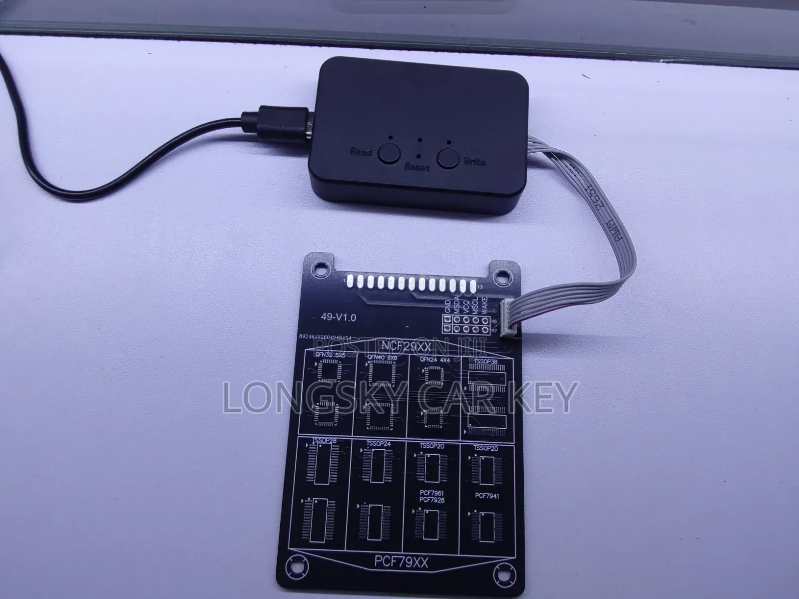 Multi Adapter and Reader for the Easiest Way to Copy the Car Keys