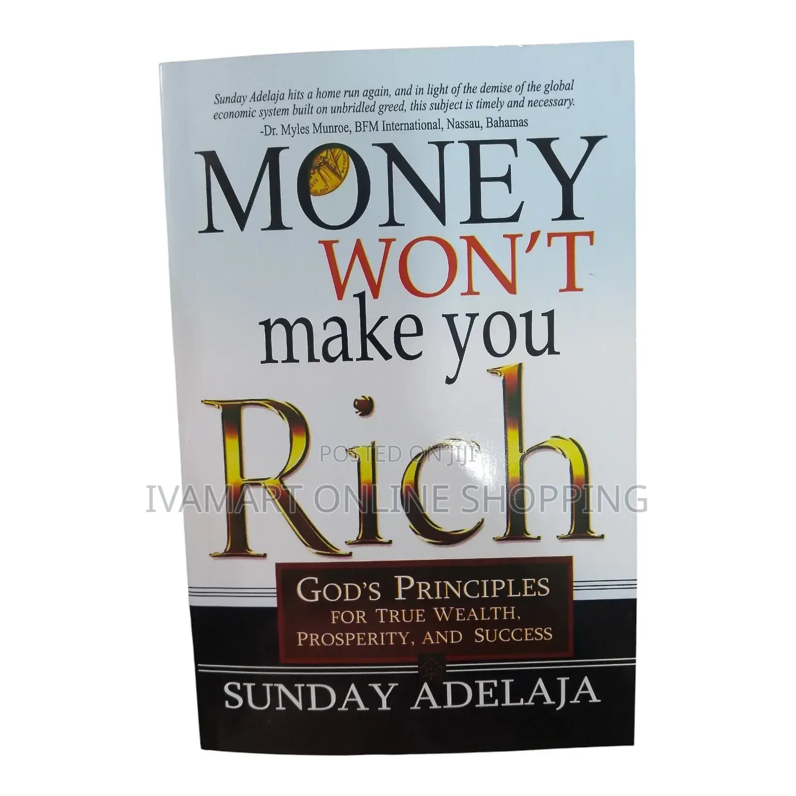 Money Won't Make You Rich Book - Sunday Adelaja