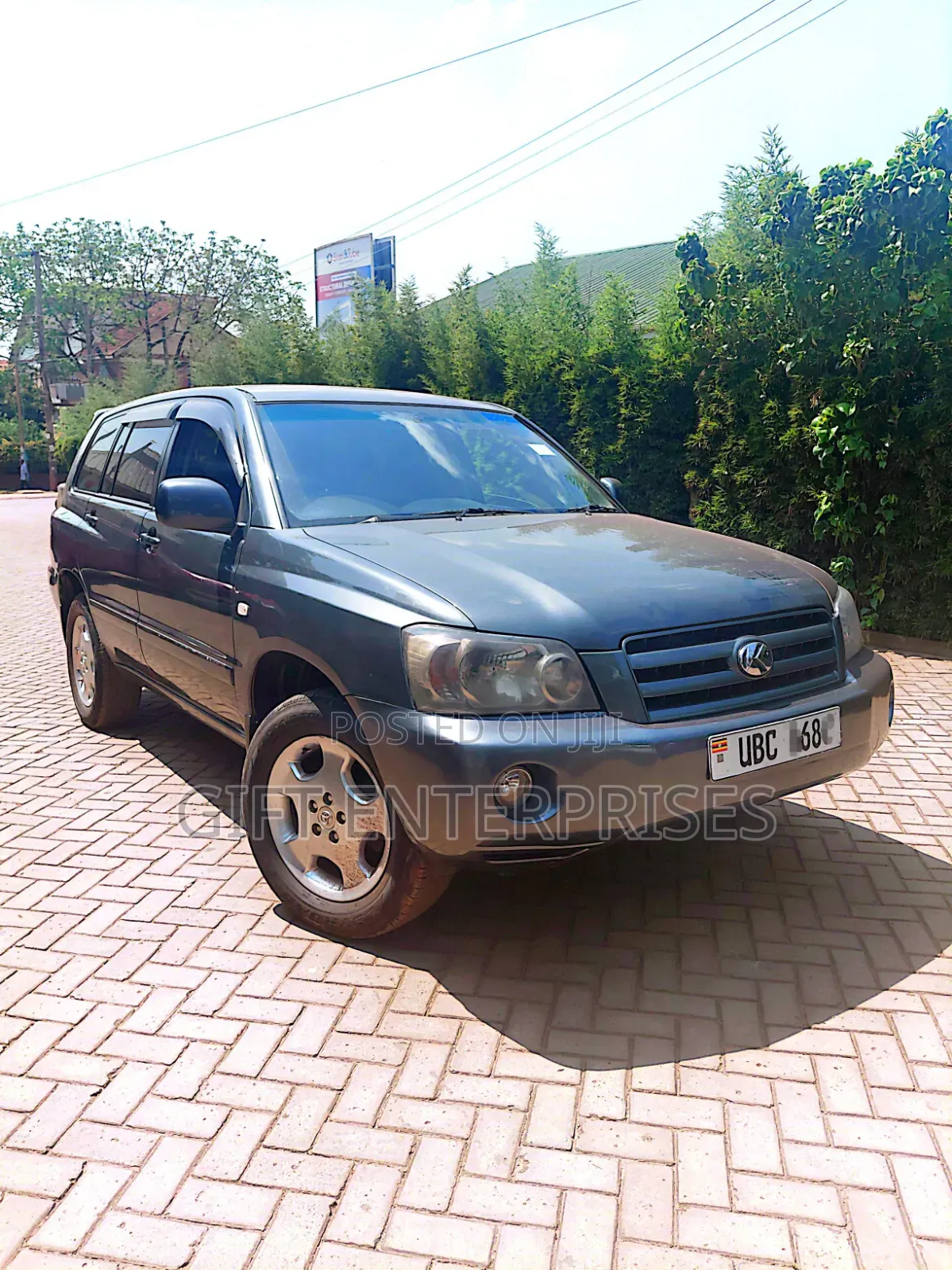 Toyota Kluger 2007 Black