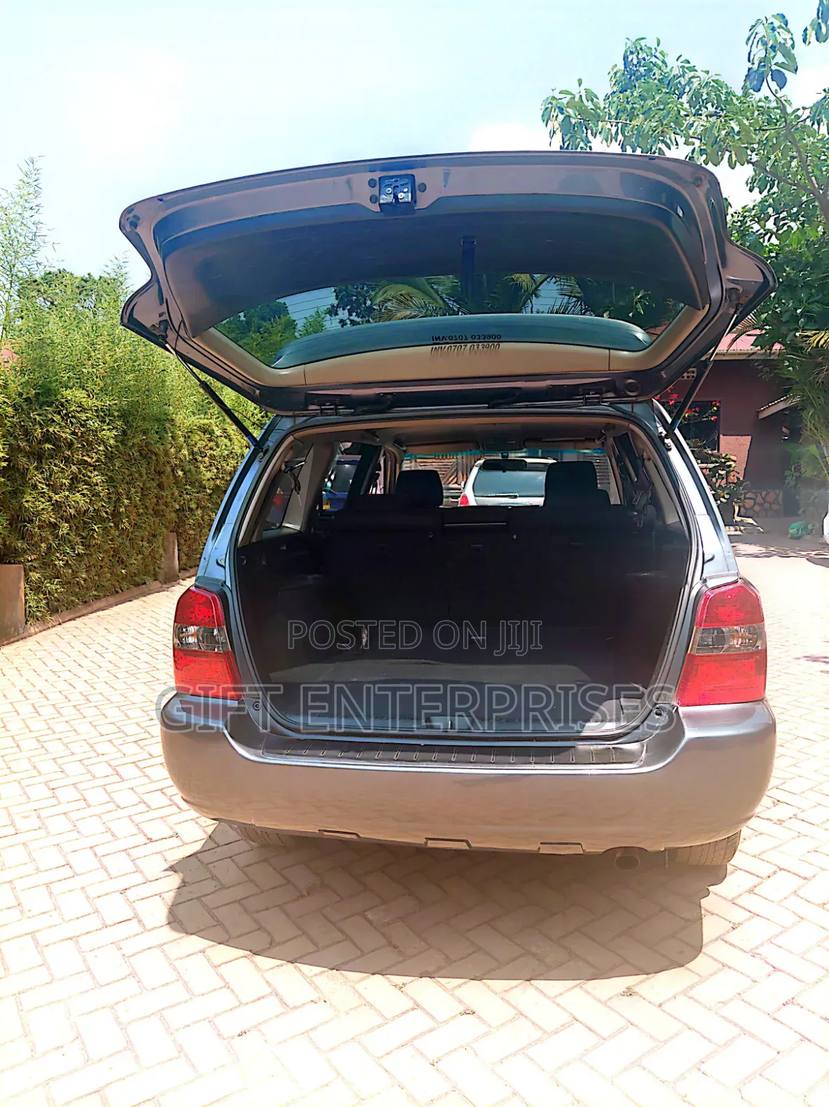 Toyota Kluger 2007 Black