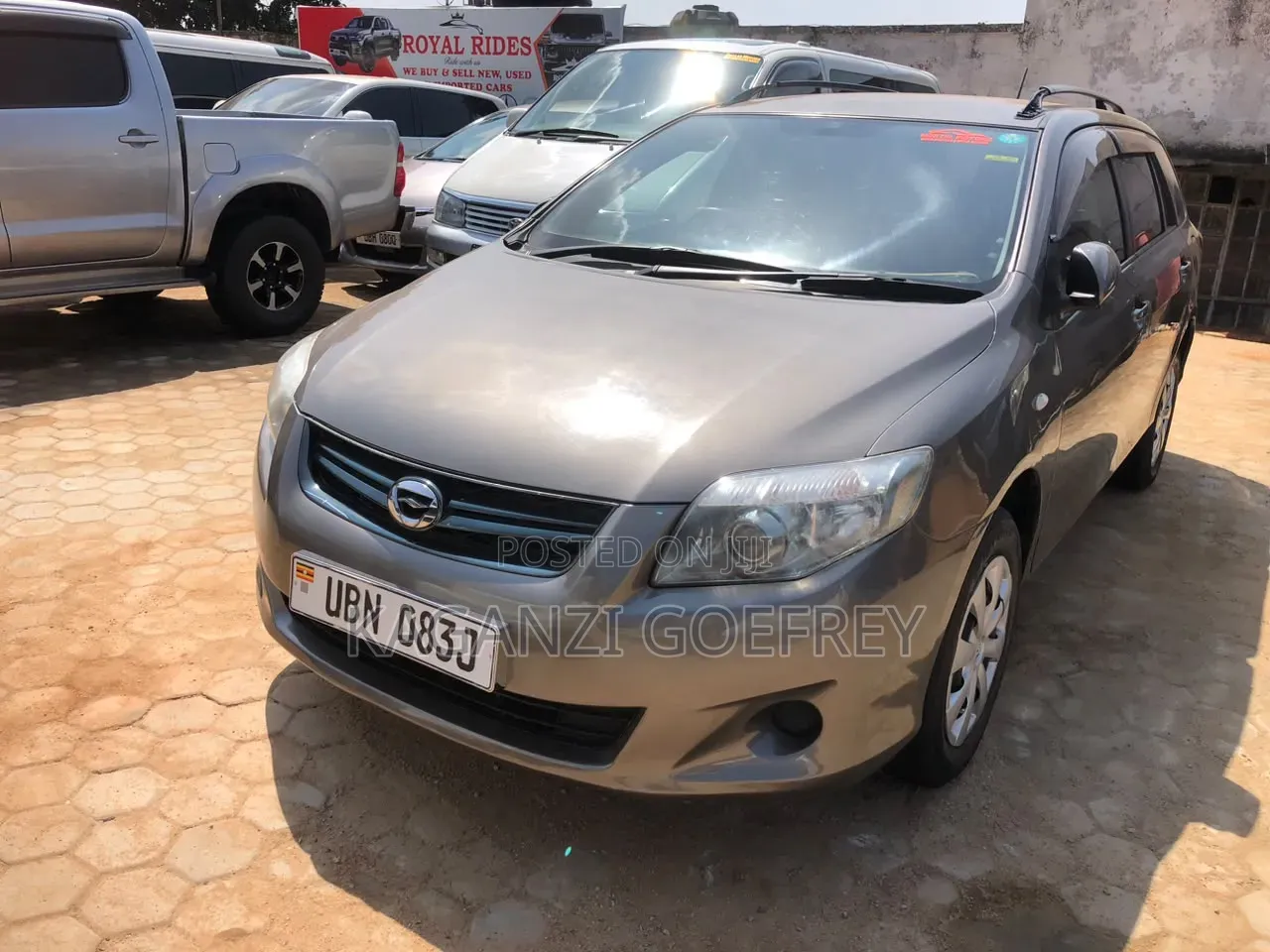Toyota Corolla Fielder 2011 Green