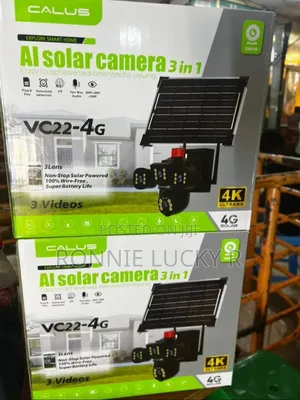 3 in 1 Solar Camera