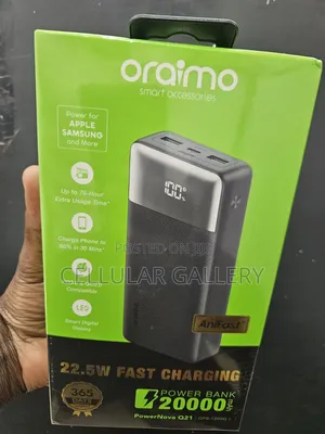 Oraimo Power Bank Power Nova Q21 20000mah 22.5w