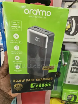 Oraimo Power Bank Power Nova Q21 20000mah 22.5w