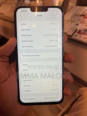 Apple iPhone 13 Pro Max 256 GB Black