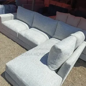 L-Sofas Set in Gray