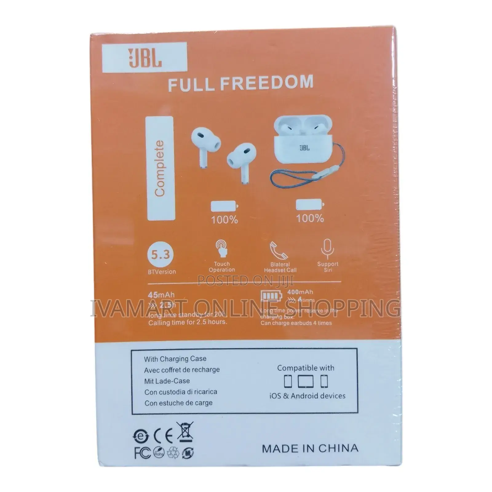 JBL Airbuds 5 Wireless Earbuds – Premium Sound, Full Freedom 