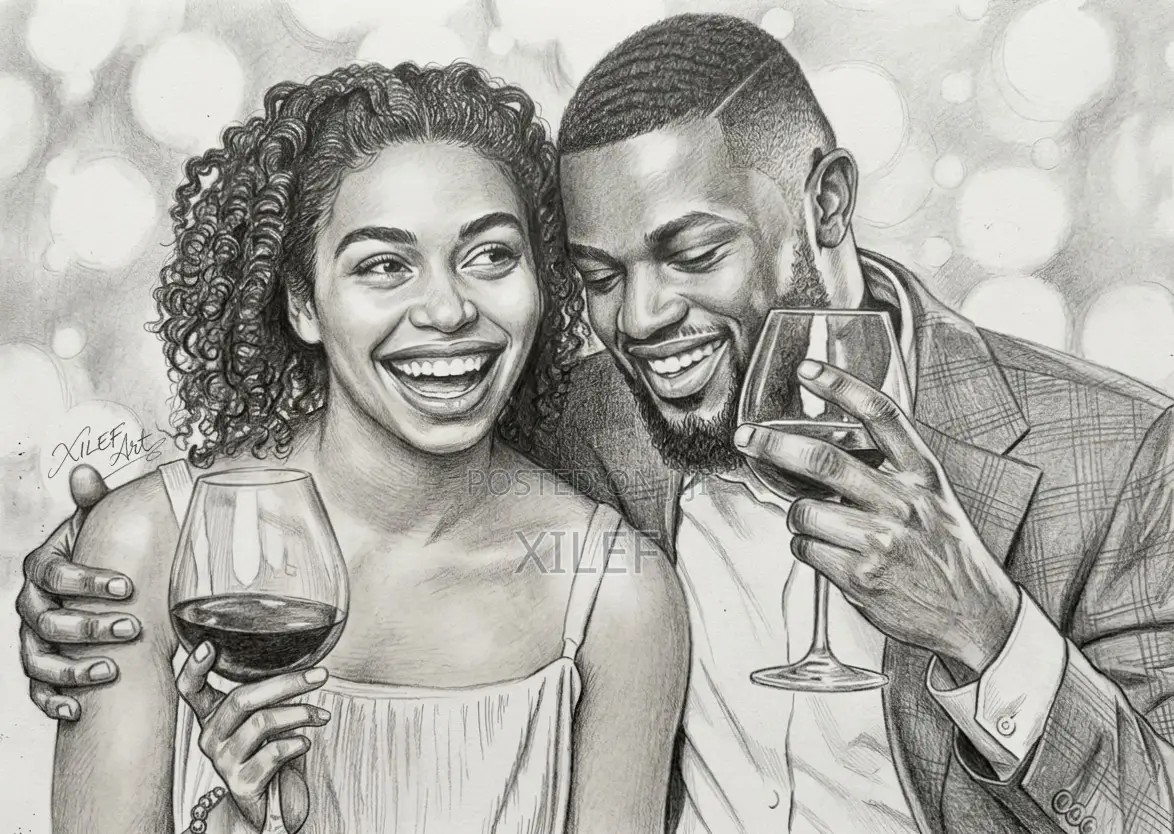 Valentine's Gift That Lasts a Lifetime — A Special Pencil Art Portrait