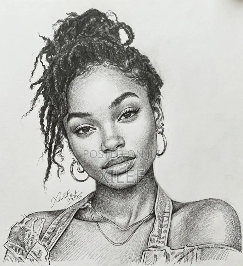 Capture Her Beauty in a Pencil Art Portrait — She's Worth Drawing