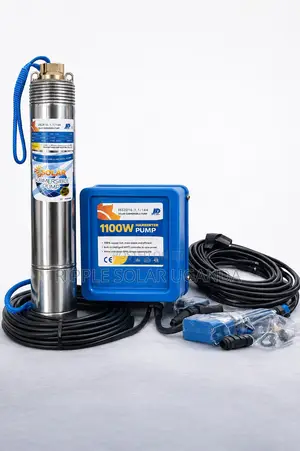 Solar Water Pump 1100w 102m Deep Well Borehole 144v