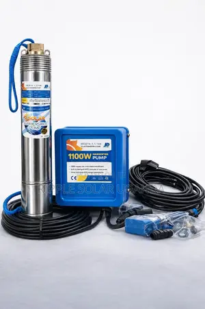 Solar Water Pump 1100w 102m Deep Well Borehole 144v