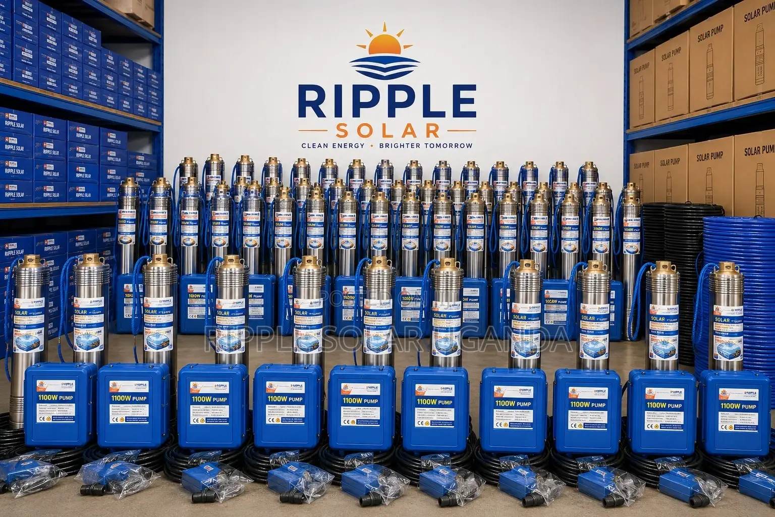 Solar Water Pump 1100w 102m Deep Well Borehole 144v