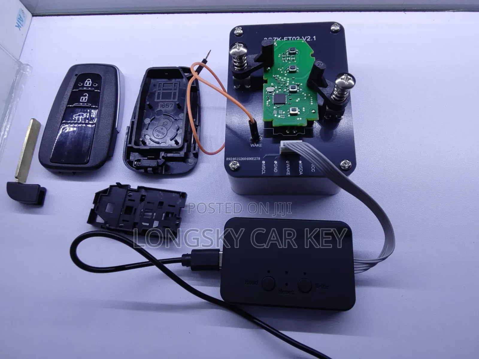 Single Adapter and Reader/Programmer the Easiest Way to Copy Car Keys
