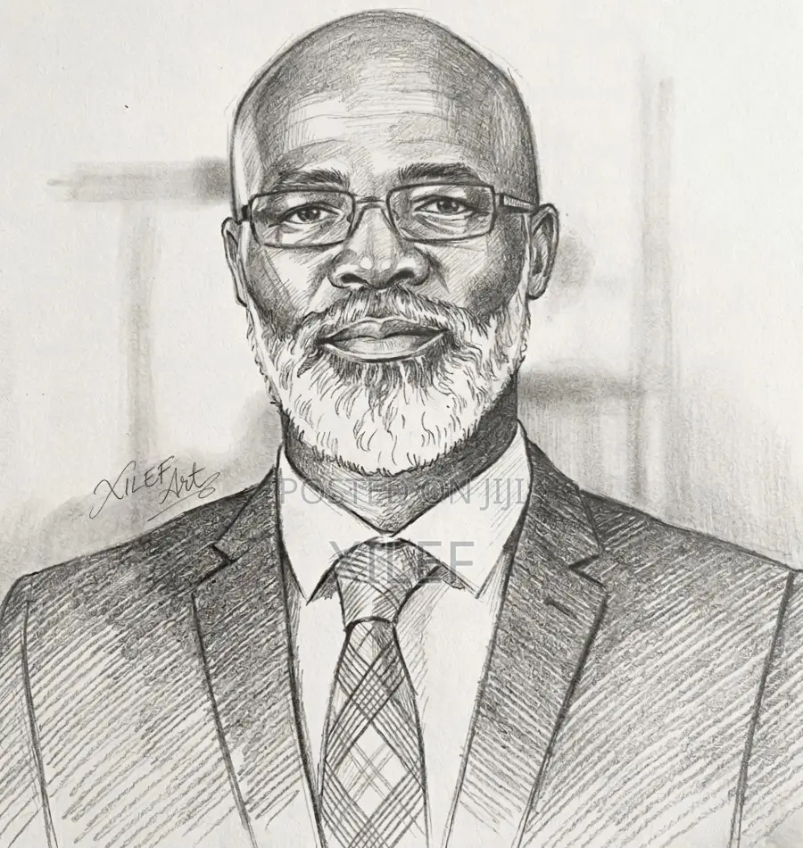 Pencil Art Portraits for Corporates — Custom Office Wall Art