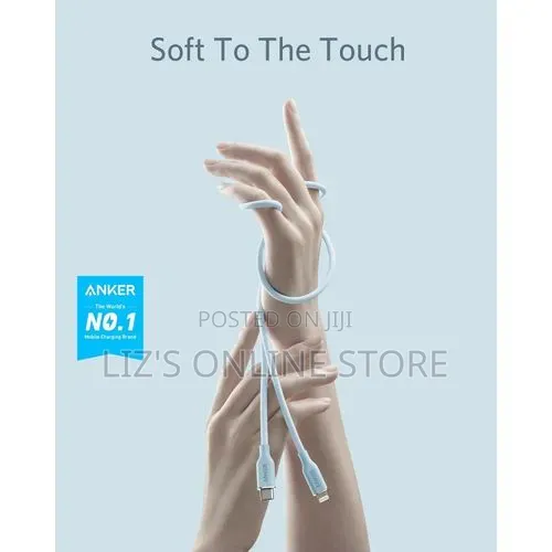 Anker Super Powerline Iii Flow, Usb C to Lightning Connector Cable