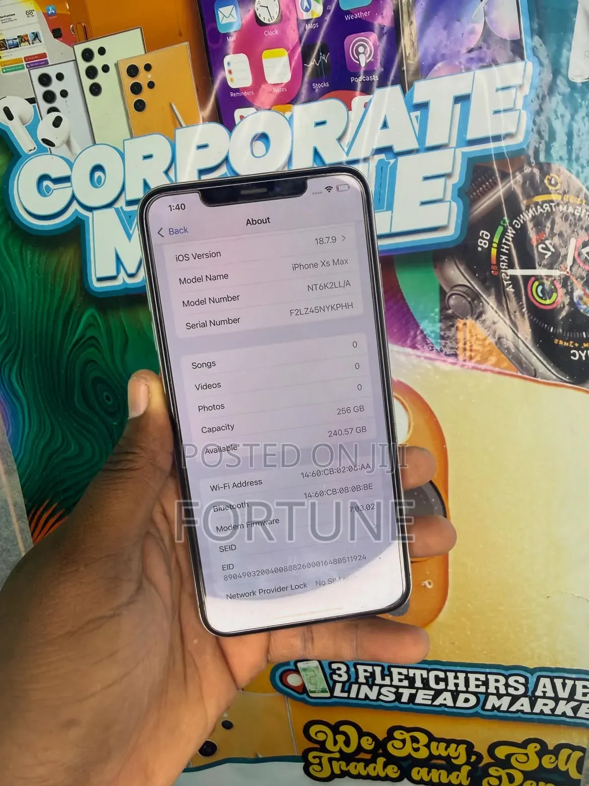 Apple iPhone XS Max 256 GB White
