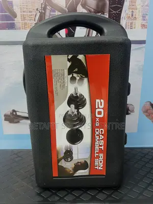20kg Cast Iron Dumbbell Set