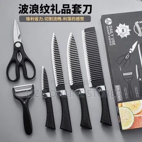 6 PCS Kitchen Knives Set