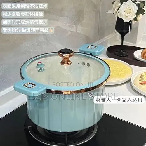 Rome Multifunctional Enamel Cast Iron Micro Pressure Cooker