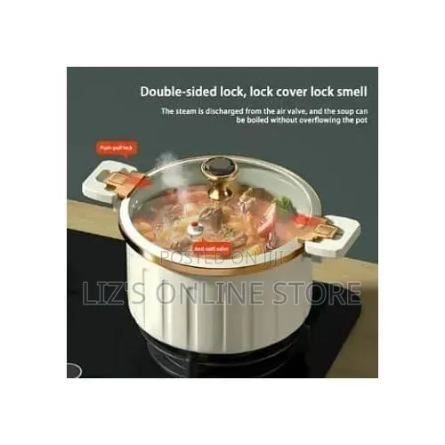 Rome Multifunctional Enamel Cast Iron Micro Pressure Cooker