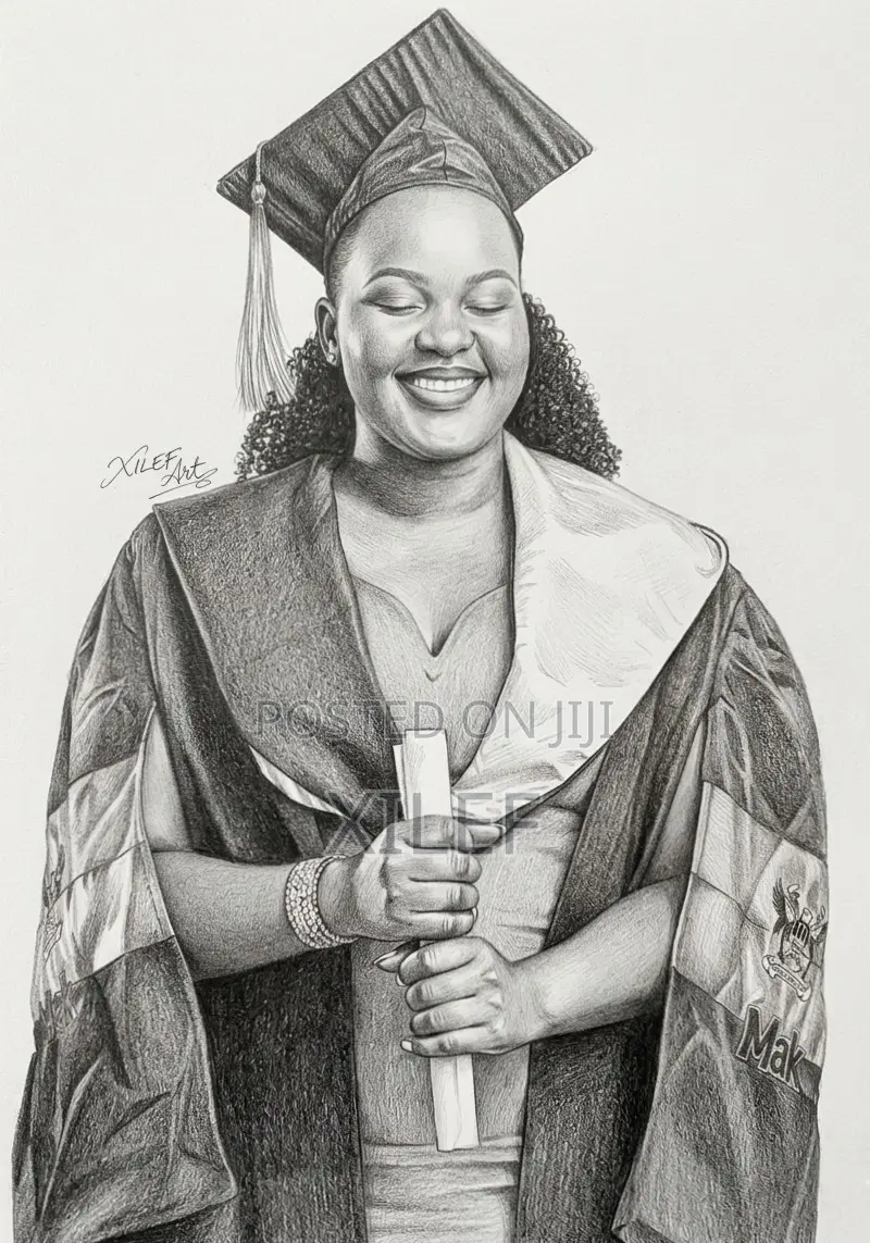 Best Graduation Gift Idea — Custom Pencil Art Portrait