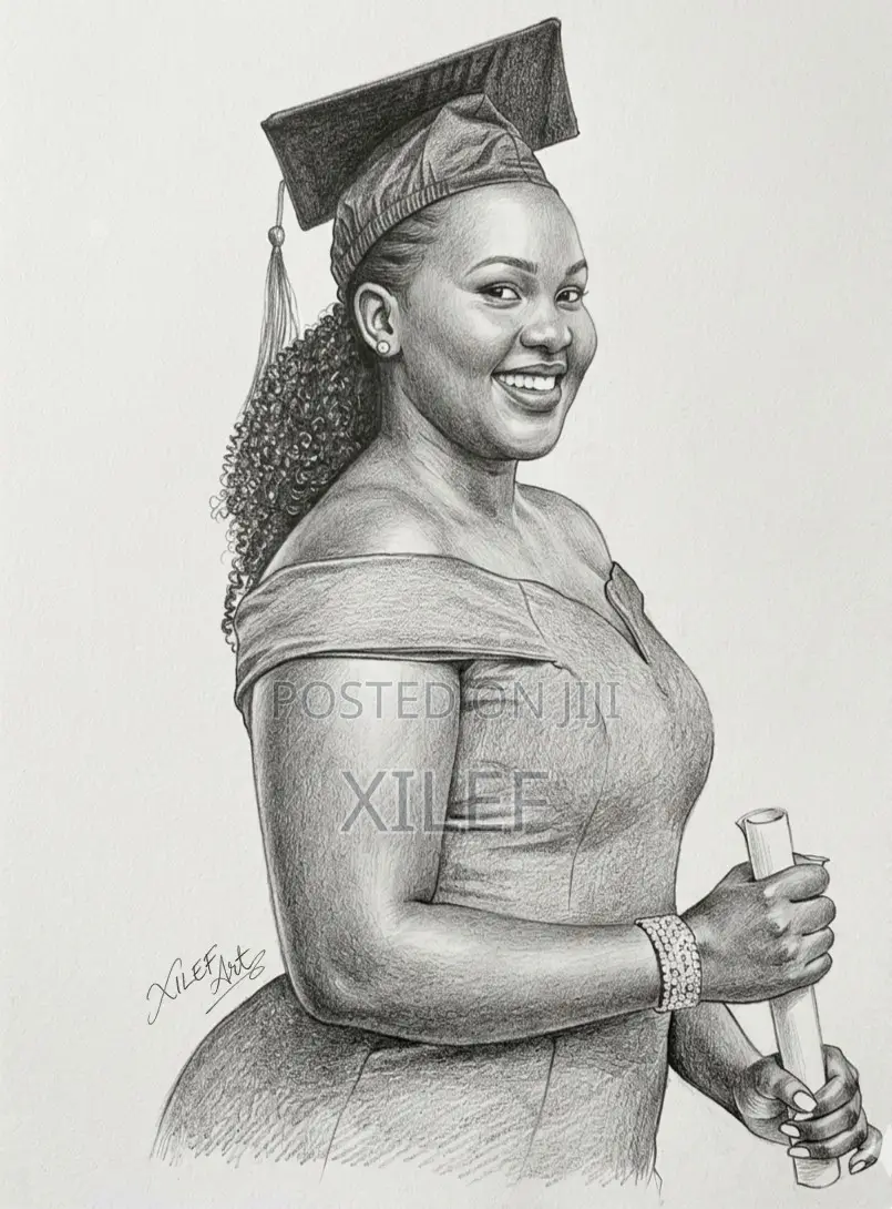Best Graduation Gift Idea — Custom Pencil Art Portrait