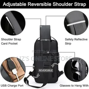 Anti-Theft Sling Bag