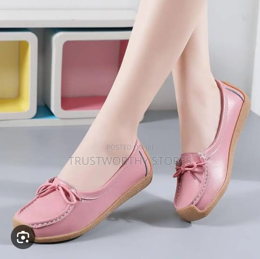 Pink Women’S Loafer Shoe