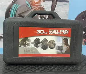 30kg Cast Iron Dumbbell Set