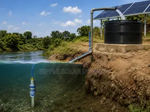 Solar Water Pump 1100w 102m Deep Well Borehole 144v