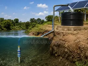 Solar Water Pump 1100w 102m Deep Well Borehole 144v