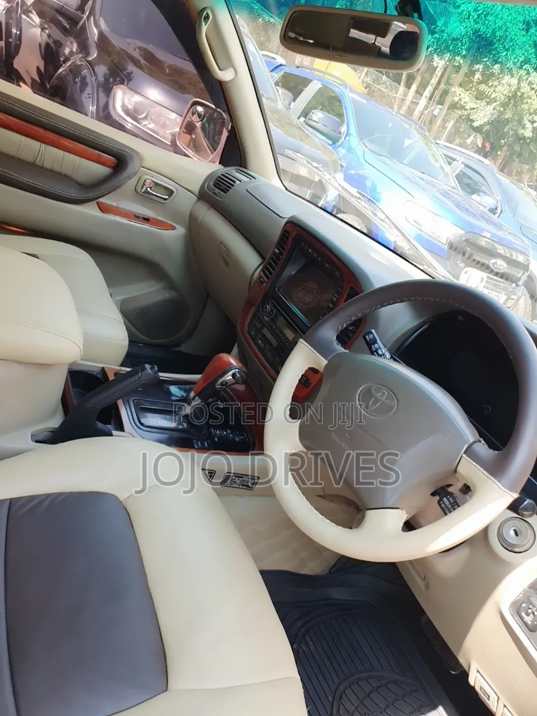 Toyota Land Cruiser Cygnus 4.7 2003 Silver