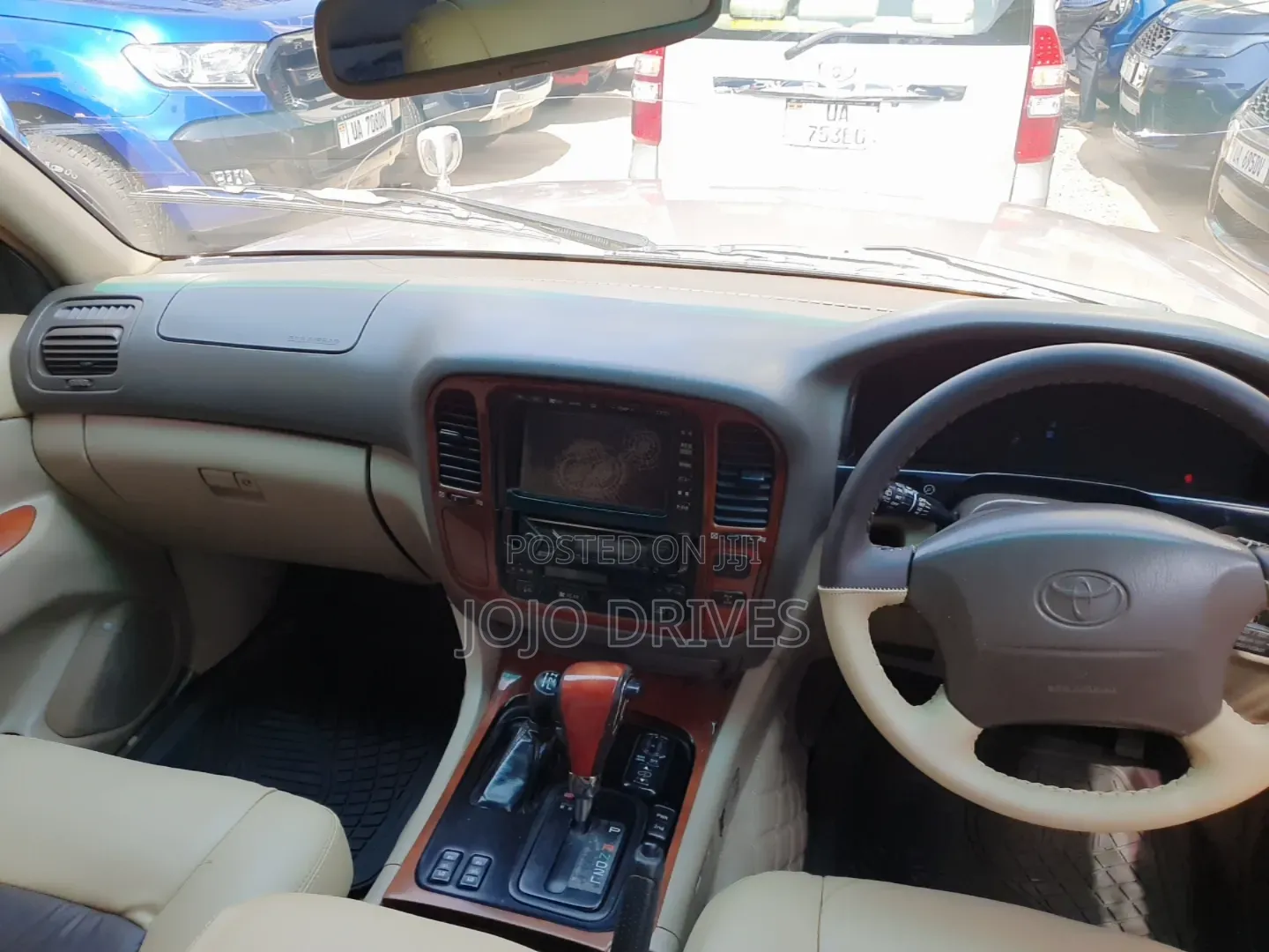 Toyota Land Cruiser Cygnus 4.7 2003 Silver