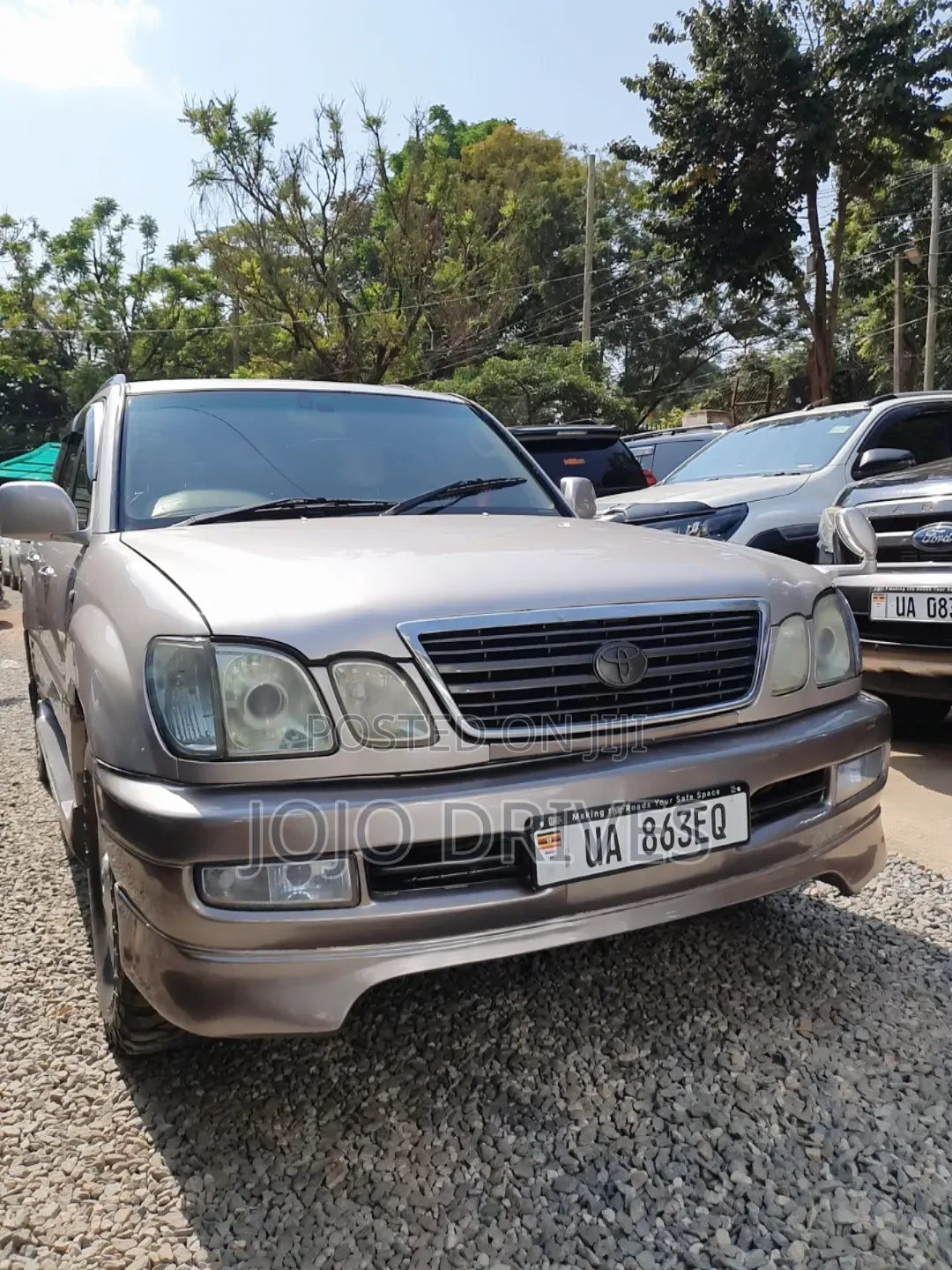 Toyota Land Cruiser Cygnus 4.7 2003 Silver