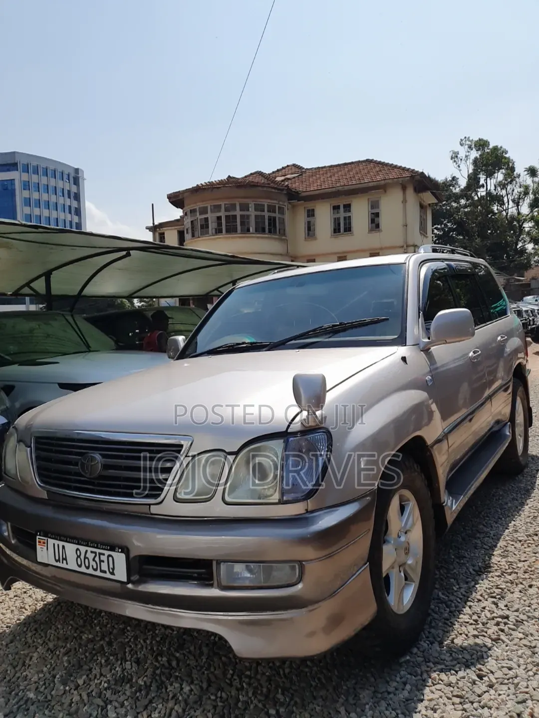 Toyota Land Cruiser Cygnus 4.7 2003 Silver