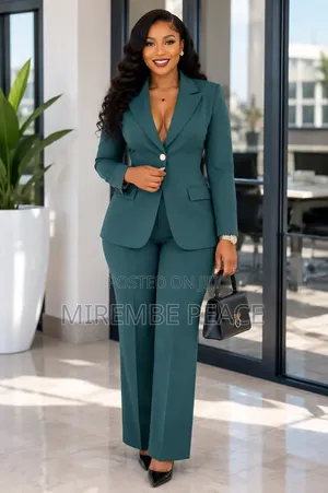 Single Button Suite Pants