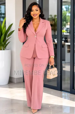 Single Button Suite Pants