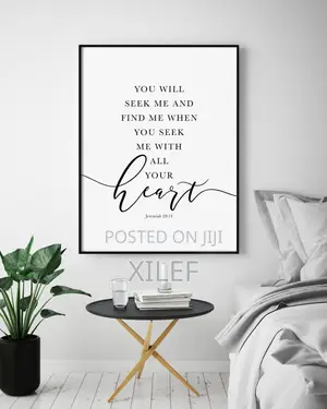 1-Piece Christian Wall Art With Bible Verse