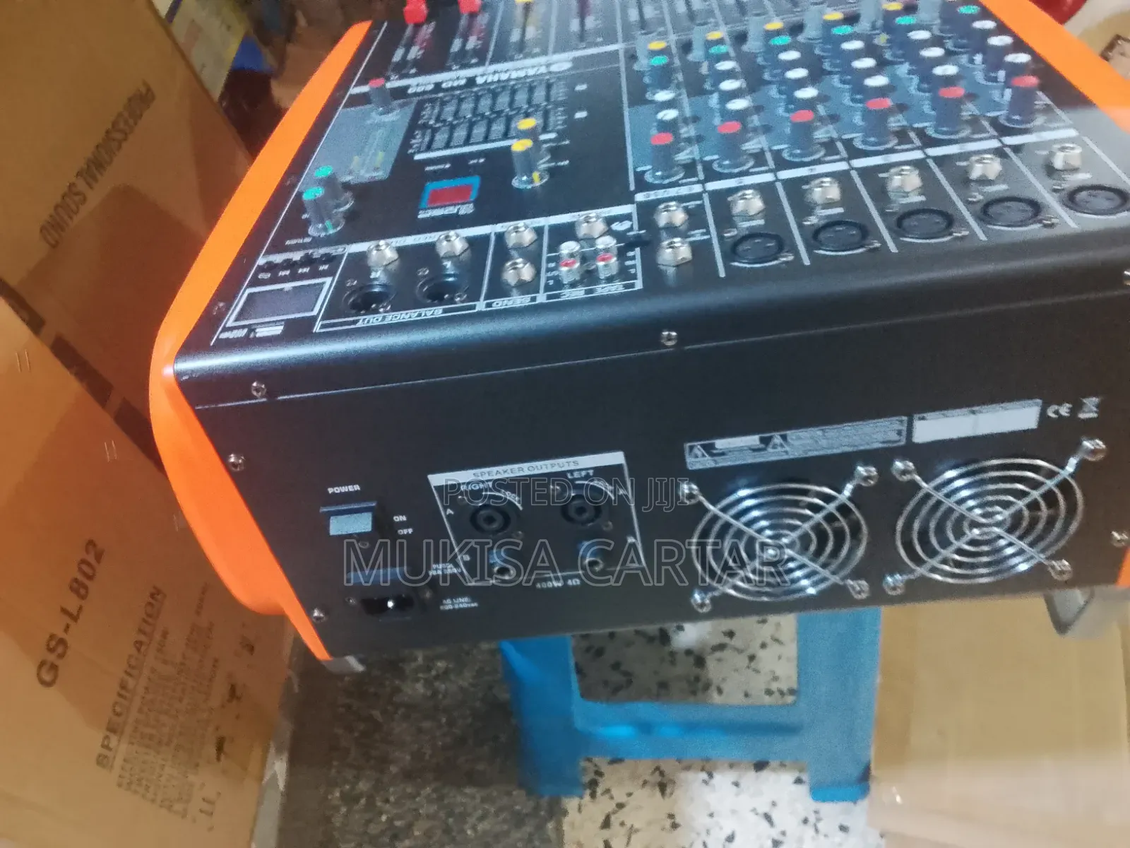 Yamaha Md600 Amp Mixer