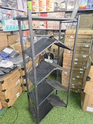 A 5 Layer Foldable Kitchen Storage Rack, Kitchen Rack